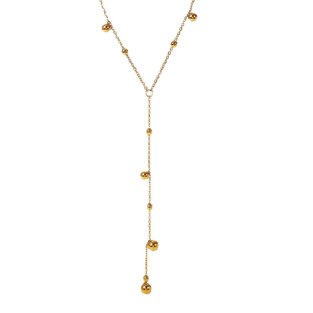 Golden Whisper Pendant Necklace – 18K Gold Plated