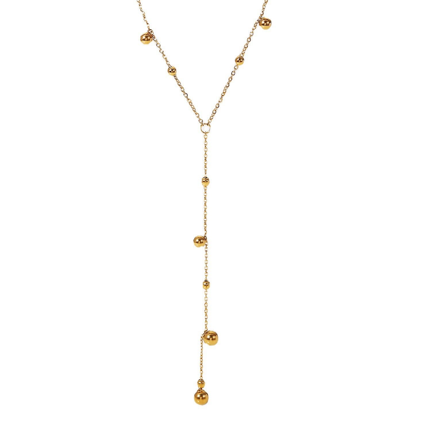 Golden Whisper Pendant Necklace – 18K Gold Plated