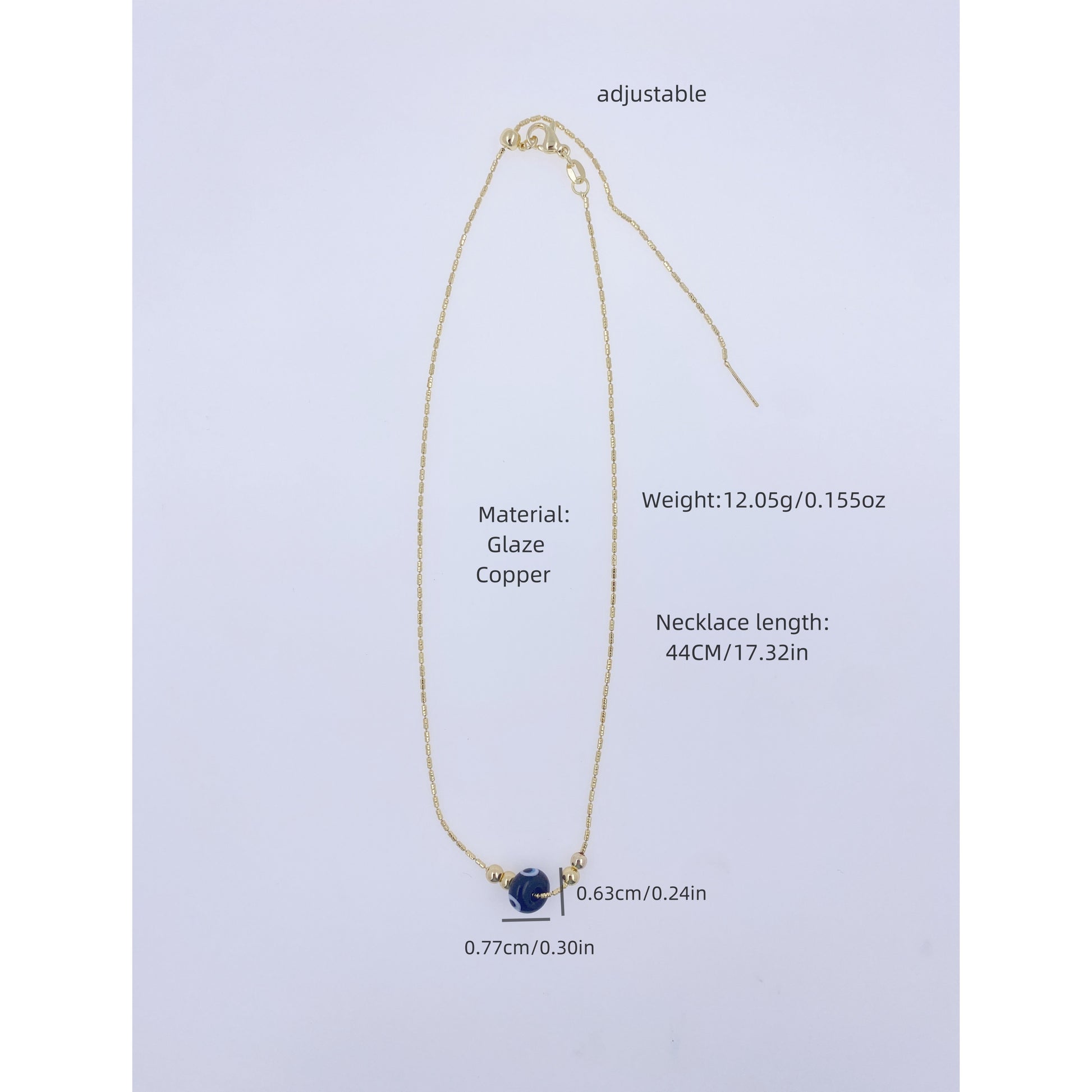Triple Layer Evil Eye & Butterfly Charm Necklace Set – 18K Gold Plated