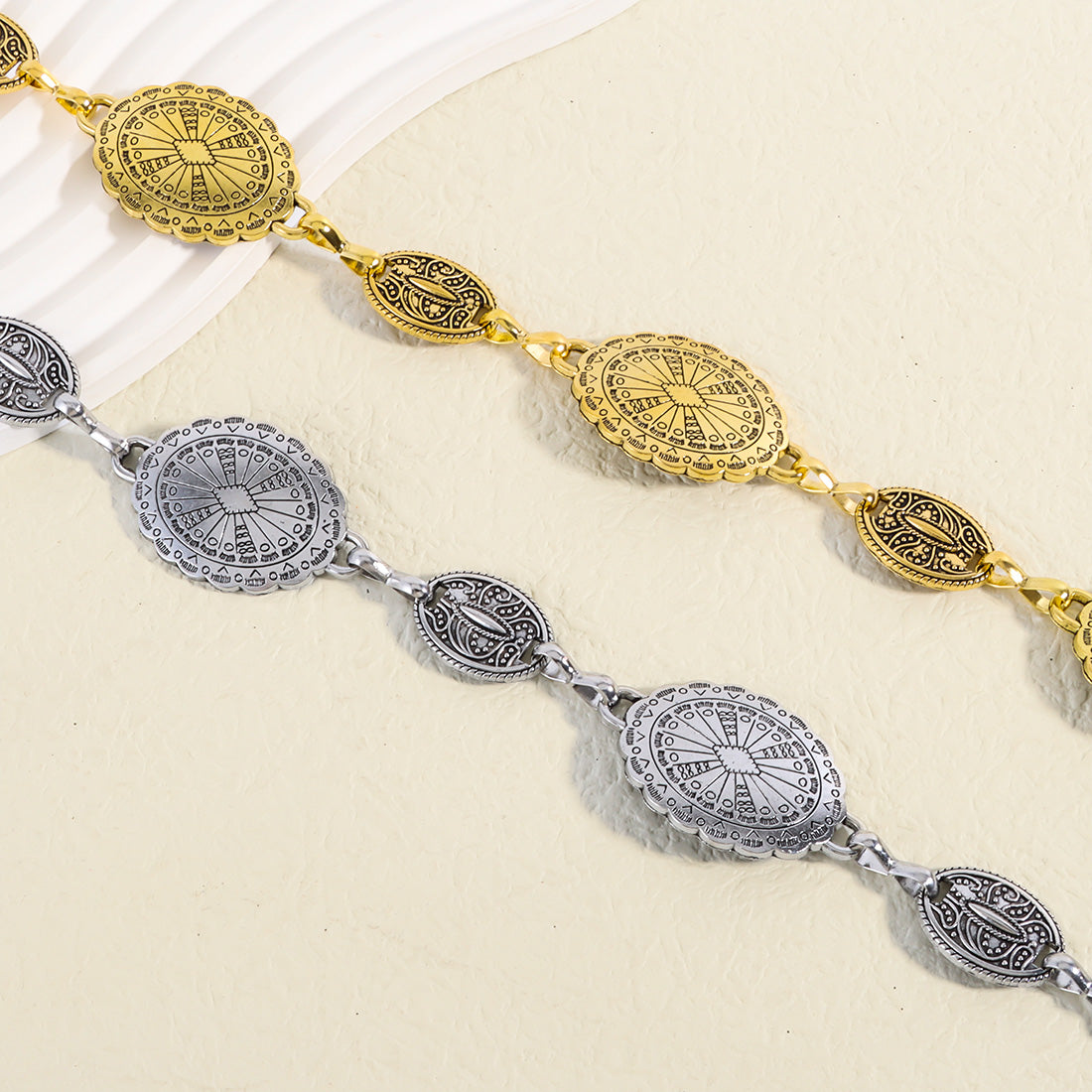 Retro Gold Waist Chain for Women