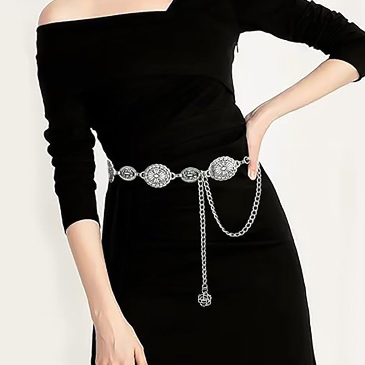 Retro Gold Waist Chain for Women